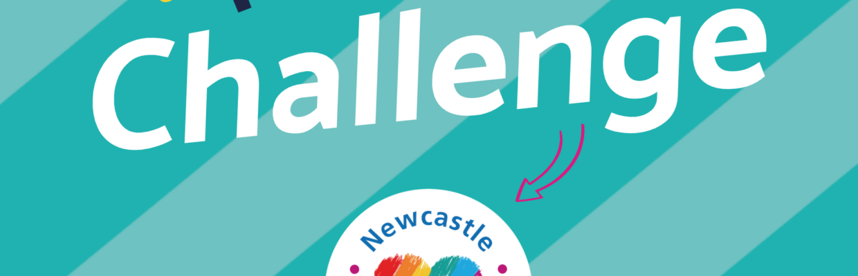 Fitness challenge poster.