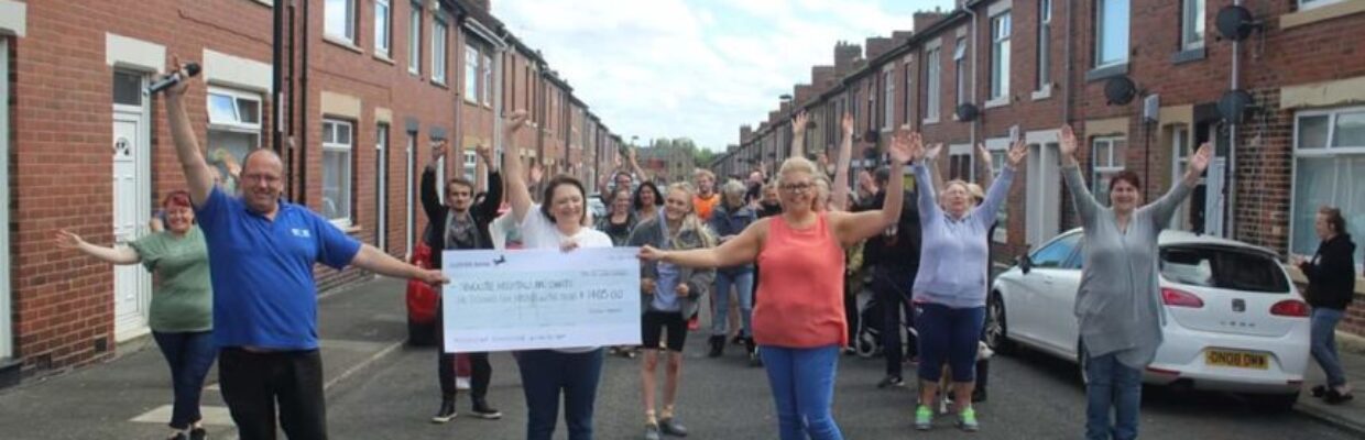 Lucy Golder and neighbours.