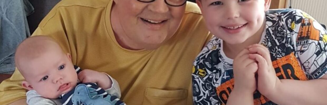 Olly Doxford smiling.