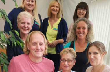 The team at Coping with Cancer North East
