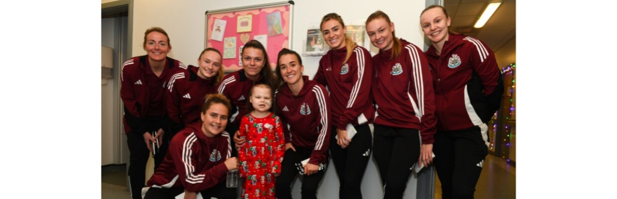 NUFC women's visit to RVI (Wordpress)