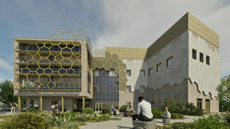 Mock up of The Sir Bobby Robson Institute
